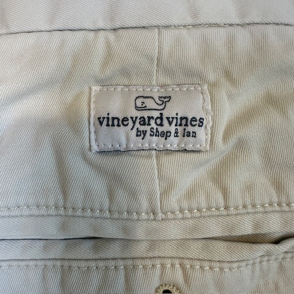 Vineyard Vines Men's Light Stone Khaki Breaker Short 9"‎ Cotton Stretch Size 32 - Picture 4 of 7